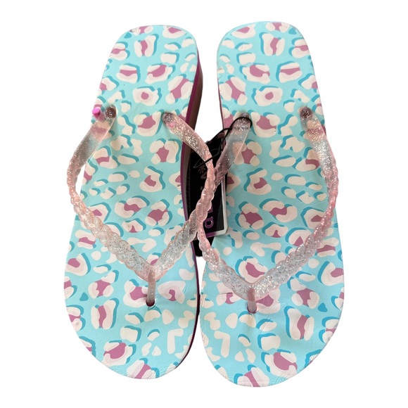delias platform flip flops